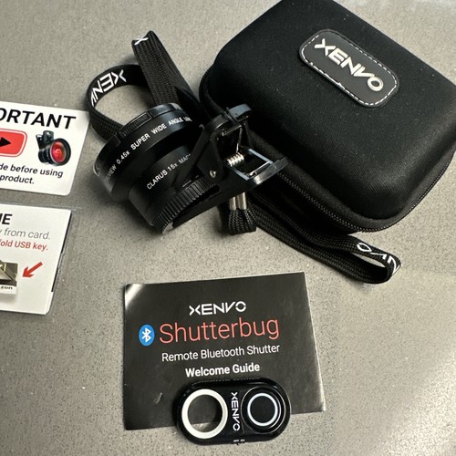 Xenvo Pro Lens Kit for iPhone, Samsung, Pixel, Macro and Wide Angle Lens Extras - Photo 7 sur 10
