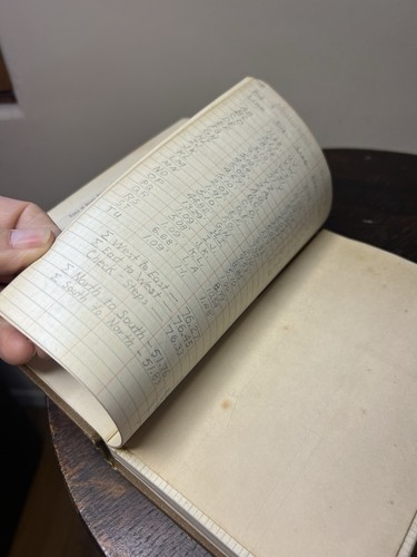 A. Lietz Co Field Book No. 764F Standard Engineers' Transit 5E-11E Vintage - Picture 6 of 9