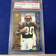 2000 Collector's Edge T3 - Peter Warrick #165 Retail (RC)