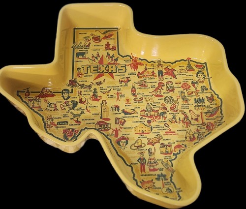 Faye Passow 2020 Large Texas Casserole Dish Beautiful Detail Perfect Condition - Picture 3 of 11