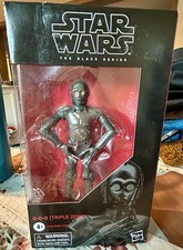Star Wars The Black Series 0-0-0  Triple Zero  6-Inch Action Figure Black C-3P0