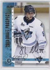 2013 ITG Draft Prospects Gold Aug Fan Expo 1/1 Samuel Morin #A-SMO2 Auto 2a8