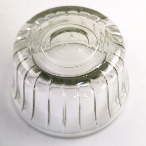 (1) Vintage 1970s Kerr Jelly Jar Clear Ribbed Glass With Tin Lid - Picture 4 of 8