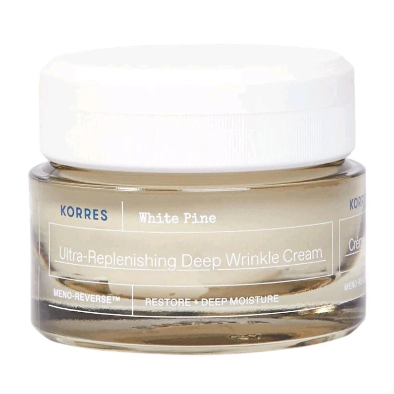 Korres White Pine Meno-Reverse Deep Wrinkle Cream-1.35 fl oz-NEW SEALED