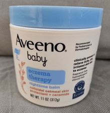 Aveeno Baby Eczema Therapy Nighttime Balm Lotion Cream 11 Oz Exp 11/2026