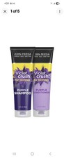 2 Pack John Frieda Violet Crush Purple For Blondes Shampoo+Conditioner 8.3 oz
