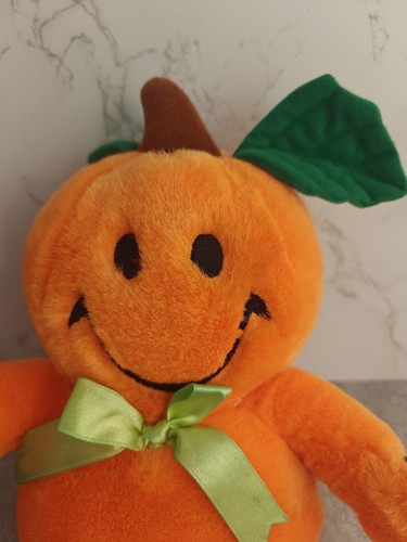 Dan Dee Halloween Tickle Wiggle Animated Pumpkin Plüsch Vintage getestet funktioniert - Bild 4 von 11