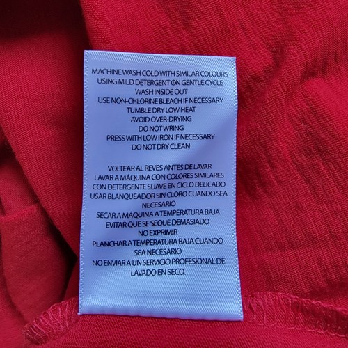 Segments 100% Merinowolle Damen Langarmshirt V-Ausschnitt Rot Größe S - Bild 7 von 9