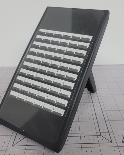 NEC SL2100 BE116519 Two 60 BUTTON DSS CONSOLES IP7WW-60D DSS-B1 Console (BK) - Picture 1 of 5