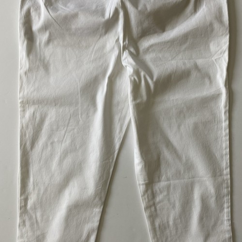Talbots Perfect Crop Pant Size 12 P White Womens Lightweight Capri EUC Summer - Bild 15 von 17