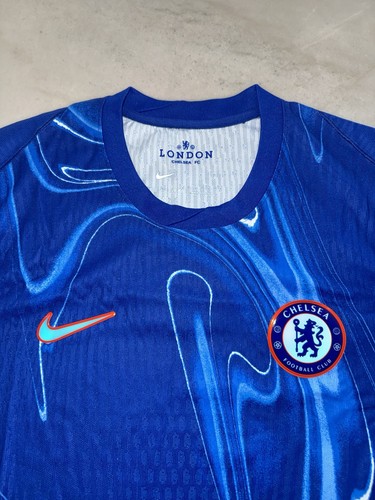 Nike Chelsea FC 24/25 Match Authentic Home Jersey Blu Uomo Taglia XL FN8760-496 - Foto 2 di 6