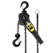 Manual Lever Hoist Come along 3/4 TON 1650 LBS Capacity 10FT Lift 2 Heavy Duty H
