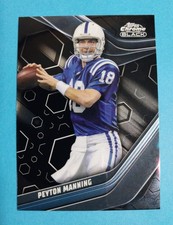 2023 Topps Composite - Topps Chrome Black Peyton Manning #123 Colts
