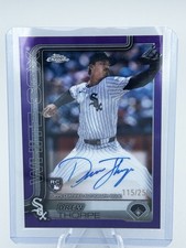 DREW THORPE 2025 TOPPS CHROME PURPLE REFRACTOR AUTO /250 Card #RA-DT Rookie