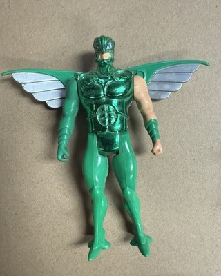 1986 Silverhawks Flashback Working Wings Action Figure Vintage Green Kenner