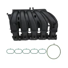 MITZONE Engine Intake Manifold with Gasket Compatible with 2006-2014 Volkswag...