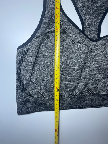 Champion Grey Sports Bra - Size 2XL Extra Extra Large Gym Exercise Top - Picture 5 of 6