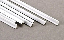 Plastruct Angle Styrene 1/16 (10) - Model Scratch Building Plastic Strips