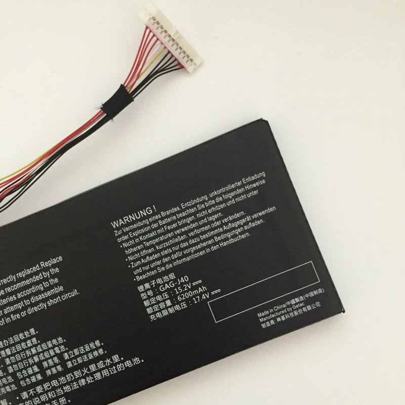 Batería GAG-J40 para Gigabyte Aero 15 14 V7 14-W-CF2 15x 15w 14-P64WV6Genuina Foto 3 de 4