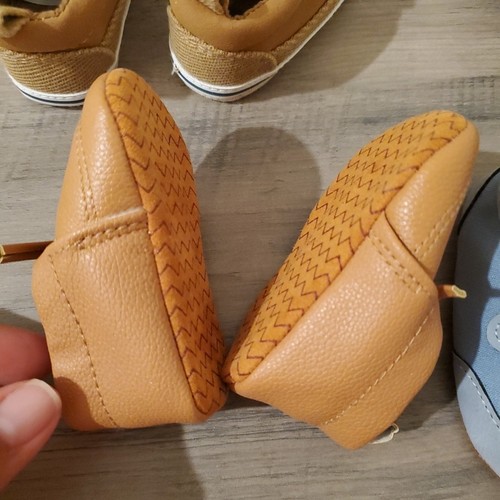 Carter's Baby Shoes 0-3, Soft Sole Carters 4 Pairs - Picture 15 of 20