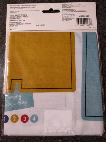 Simplicity 18" Doll Clothes To Cut And Sew Dress & Handbag Uncut And New - Picture 2 of 2
