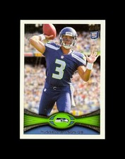2012 Topps - Russell Wilson #165 Stands In Background (RC) Rookie Card Seahawks