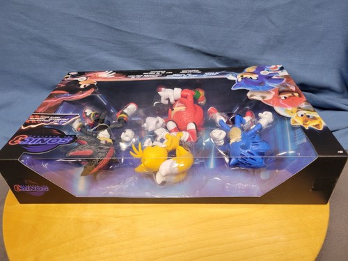 Sonic the Hedgehog 3 Movie Light Up Actionfigur 4er Pack JAKKS Pacific Neu CIB - Bild 5 von 6