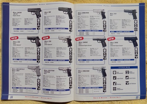Smith & Wesson 32 Seiten vollständiger Katalog 1999 - Bild 6 von 9
