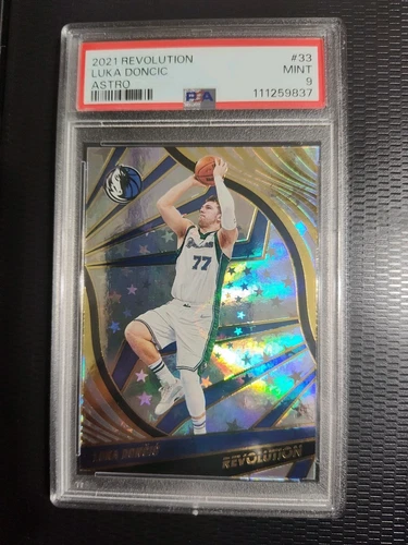 2021 Panini Revolution Luka Doncic #33 Astro PSA 9