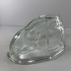 Vintage Glass Cascade Rabbit Bunny Jelly Mould/Mold - 677gms