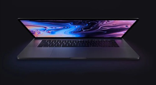 Apple MacBook Pro 15 INTEL i7-8750H 16GB 256GB SSD NVME RADEON PRO 555X OSX USB - Zdjęcie 3 z 14