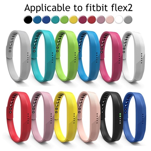 Bracelet Compatible Avec Fitbit Flex 2 En Silicone TPU Confortable Et Résistant - Zdjęcie 2 z 33