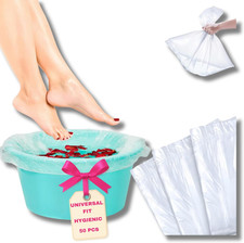 LALILL Sacchetti per Pediluvio Monouso 50 Pezzi - Pedicure Igienico - Protezioni