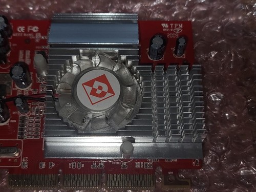 ATI 9250 256mb DDR1 128 Bit AGP TV DVI Diamond Stealth Video Card - Picture 2 of 7