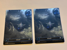 2X Island (0368) (Borderless) (Galaxy Foil) Edge of Eternities Foil