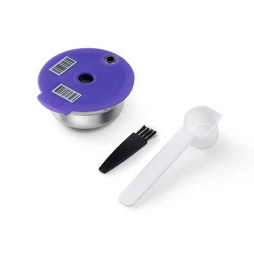 Scatola Filtro Coperchio Tazza Corpo Capsula Caffè Ricaricabile 60ML/180ML/200ML per Tassimo - Foto 9 di 15