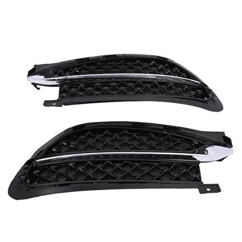 Front Upper Lower Grille/Foglight Cover Set fit Buick LaCrosse 2017-2019 Chrome - Picture 5 of 10