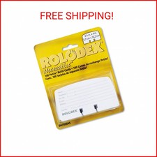 Rolodex® Card File Refills, Ruled, 2 1/4" x 4", White, Pack Of 100