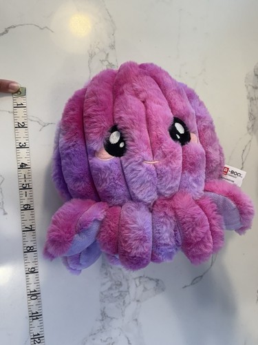 NEW Peek A Boo Oppy The Octopus Pink Purple Soft Plush - Picture 6 of 8