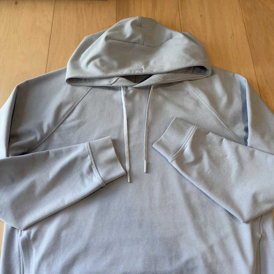 Sudadera con Capucha Lululemon City Grande Azul Polar Pullover Entrenamiento Atletismo Foto 4 de 4