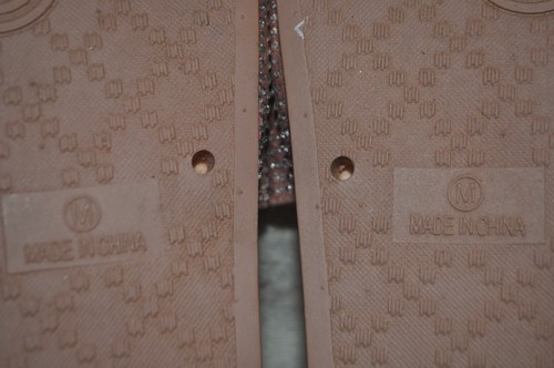 Candies Slides Sandals Womens Size M Rhinestones - Picture 8 of 11