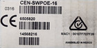 Crestron CEN-SWPOE-16 16-Port Ethernet Managed POE Switch