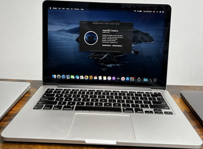 Apple MacBook Pro Retina 13'' 2013 i5 2.4GHz 8GB 128GB SSD Silver Catalina