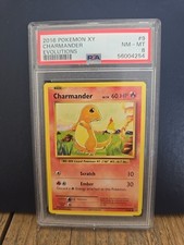 2016 Pokemon XY Charmander 9/108 PSA 8