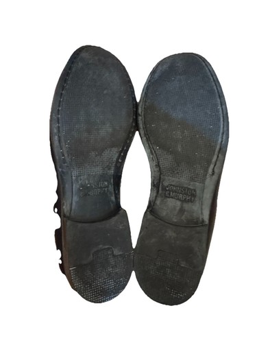 Johnston and Murphy Men's Sheepskin Black Leather Loafers Size 11.5 QuietLuxury - Picture 8 of 9
