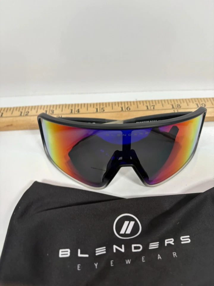 Blenders Eyewear Phantom Boss Sunglasses Rainbow Shield w/ Bag - Image 2 of 4