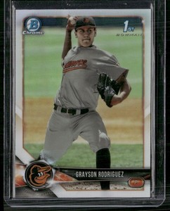 2018 Bowman Draft #BDC-73 Grayson Rodriguez Chrome Refractors