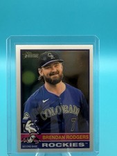 2025 Topps Heritage - Brendan Rodgers #293 Chrome