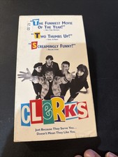 Clerks VHS Tape Kevin Smith Mallrats Retailer