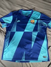 BARCELONA 2019 2020 PRE MATCH TRAINING SHIRT JERSEY NIKE BV2096-314 SIZE XXL 2xl